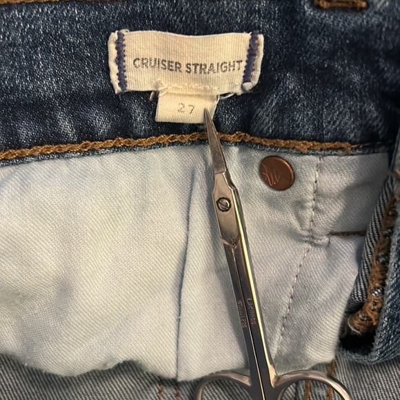 Madewell Cruiser Straight Jeans Patched Up Edition - Picture 5 of 11